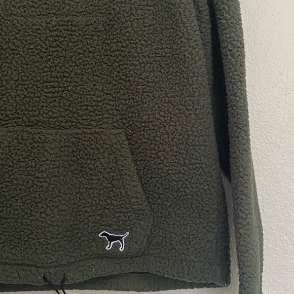 VS PINK Fleece Half Zip Pull Over Sweater - Picture 4 of 4